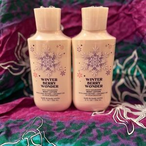 BBW Winter Berry Wonder *body lotion* SET OF 2